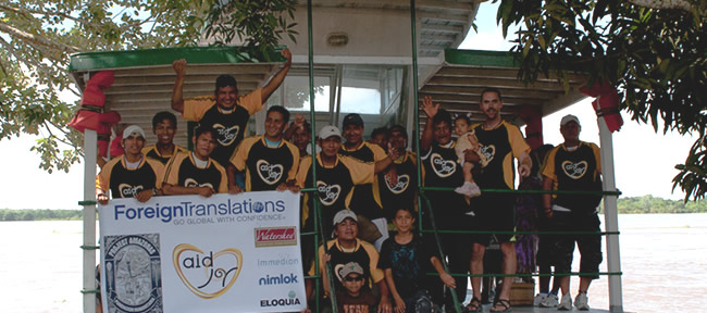 AidJoy and Project Amazonas Staff and Volunteers
